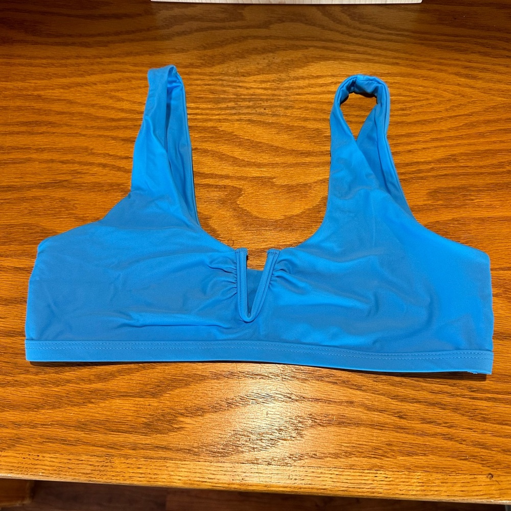 Large Blue Bikini Top
